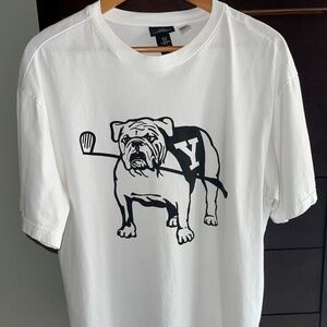 H&M & Yale University Rare Bulldog Logo Tee Shirt - Medium - Excellent Condition